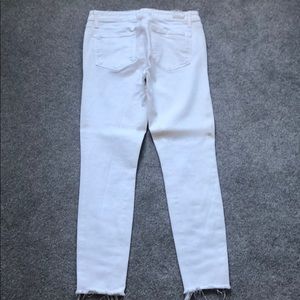 Paige White Verdigo Ankle Jean